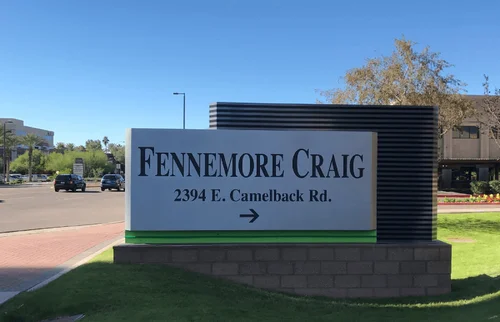 Monument signs Scottsdale Phoenix