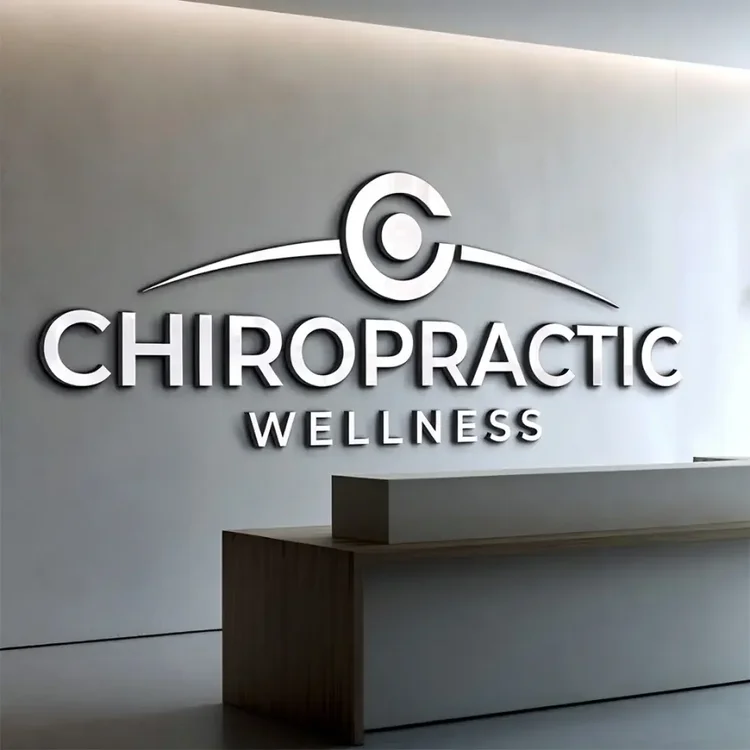 3D Acrylic Lobby Sign