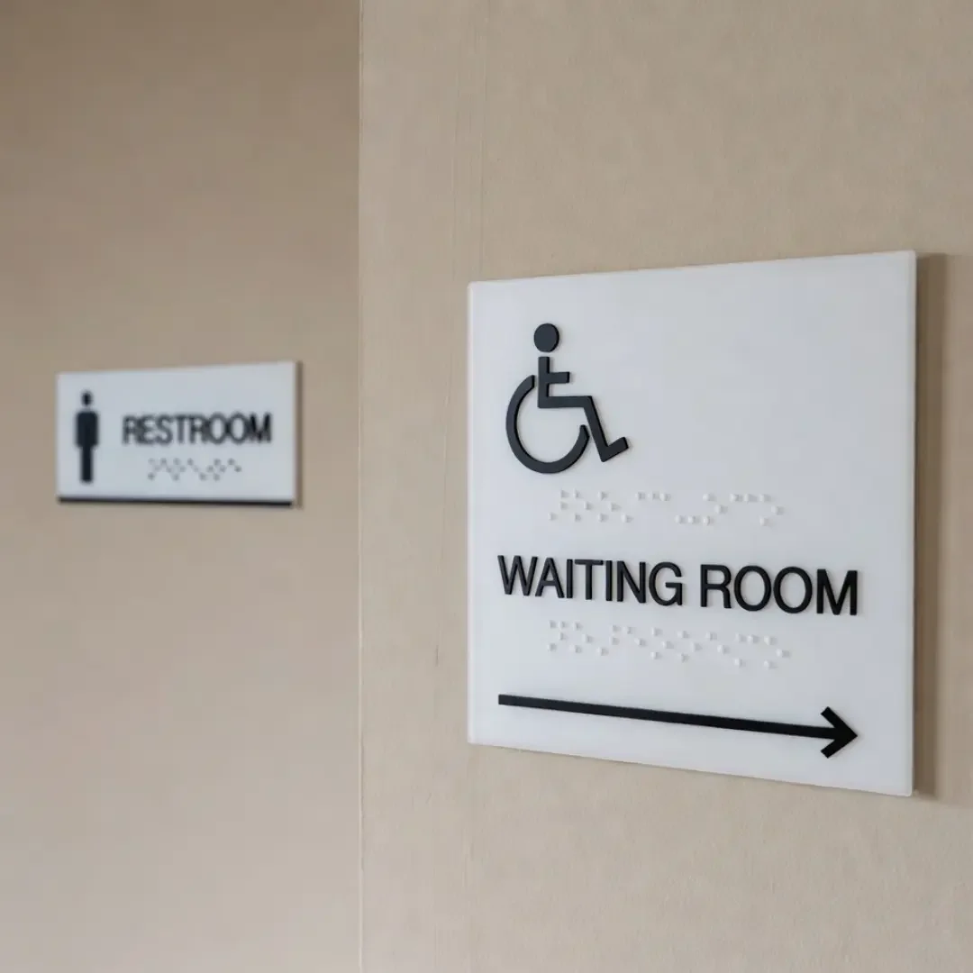 ADA and directional signs Scottsdale Phoenix
