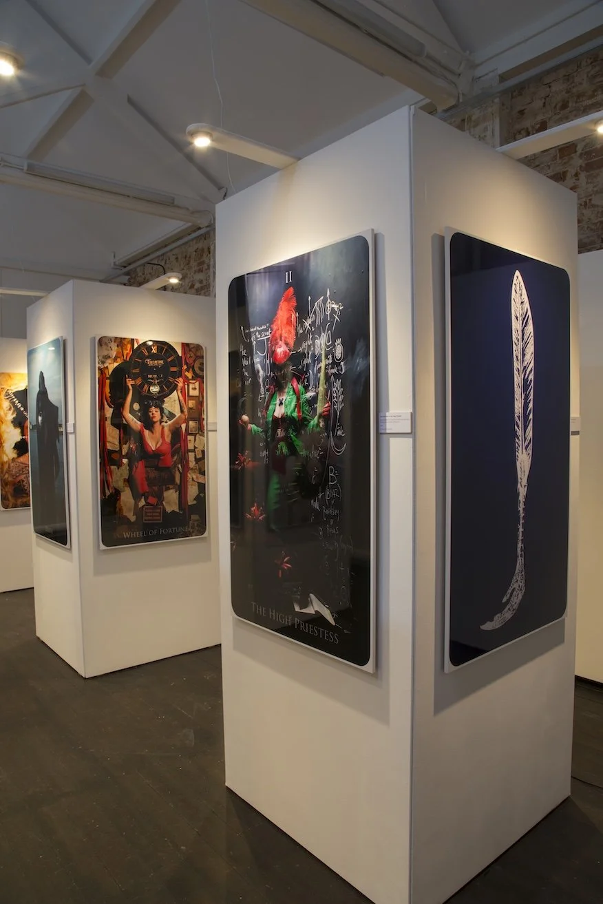   SPILL Tarot Exhibition   (2009), photo by Christa Holka 