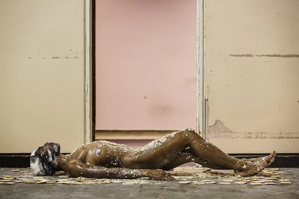  The Poetics of Trespassing  (2014) by Keioui Keijaun Thomas. Photo by Guido Mencari.