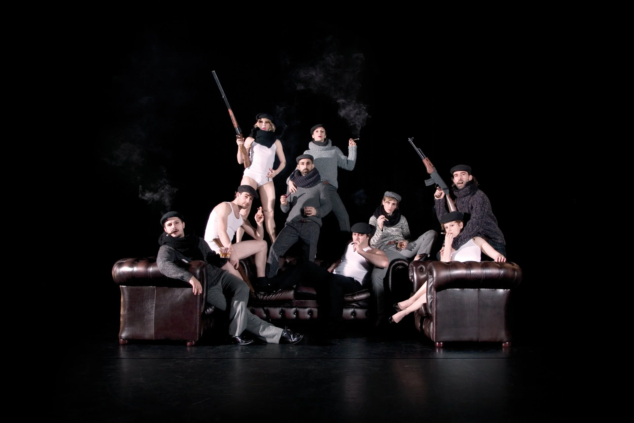   Orgy of Tolerance     (2009) by Jan Fabre / Troubleyn. Photo by Jean-Pierre Stoop.