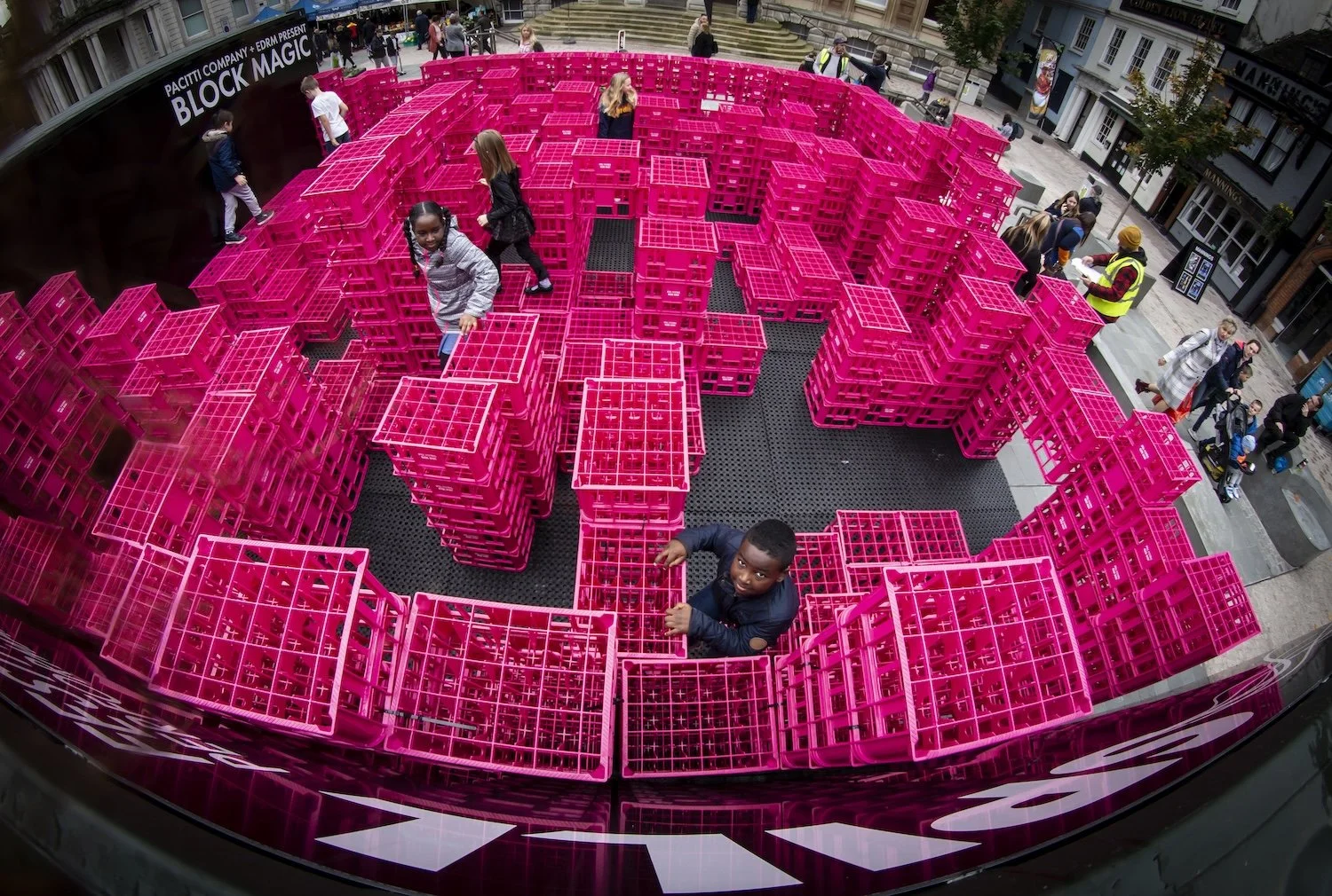   Block Magic   (2018), photo by Gillian Allard