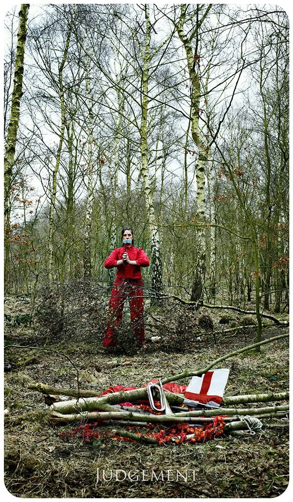 Sheila Ghelani, Judgement,   SPILL Tarot   (2009), photo by Manuel Vason