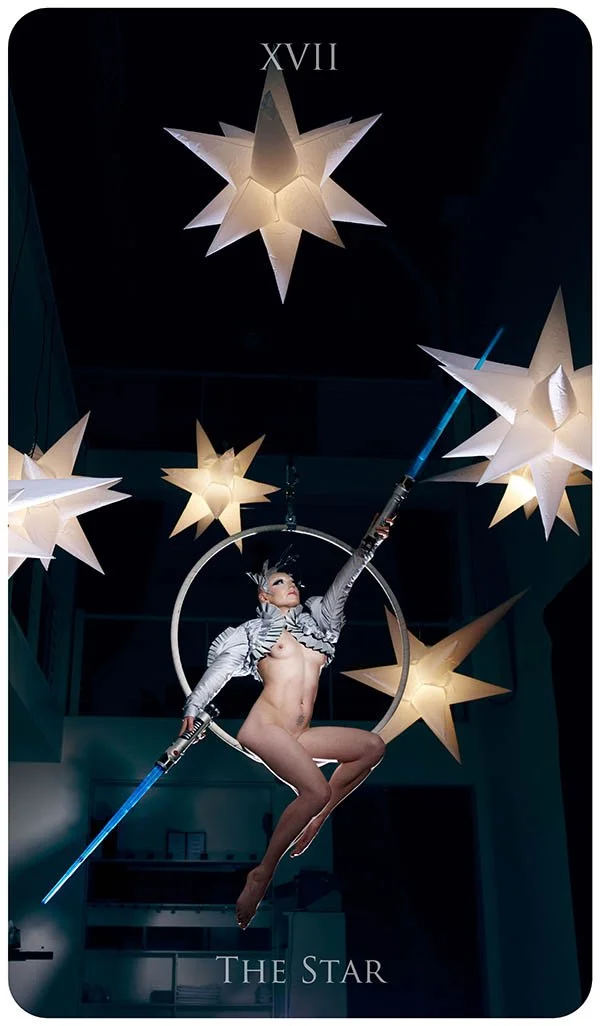 Empress Stah, The Star,   SPILL Tarot   (2009), photo by Manuel Vason