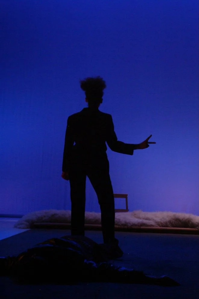 Valerie Renay in   Audiology   (2003). Photo by Antoinette Chaudron.