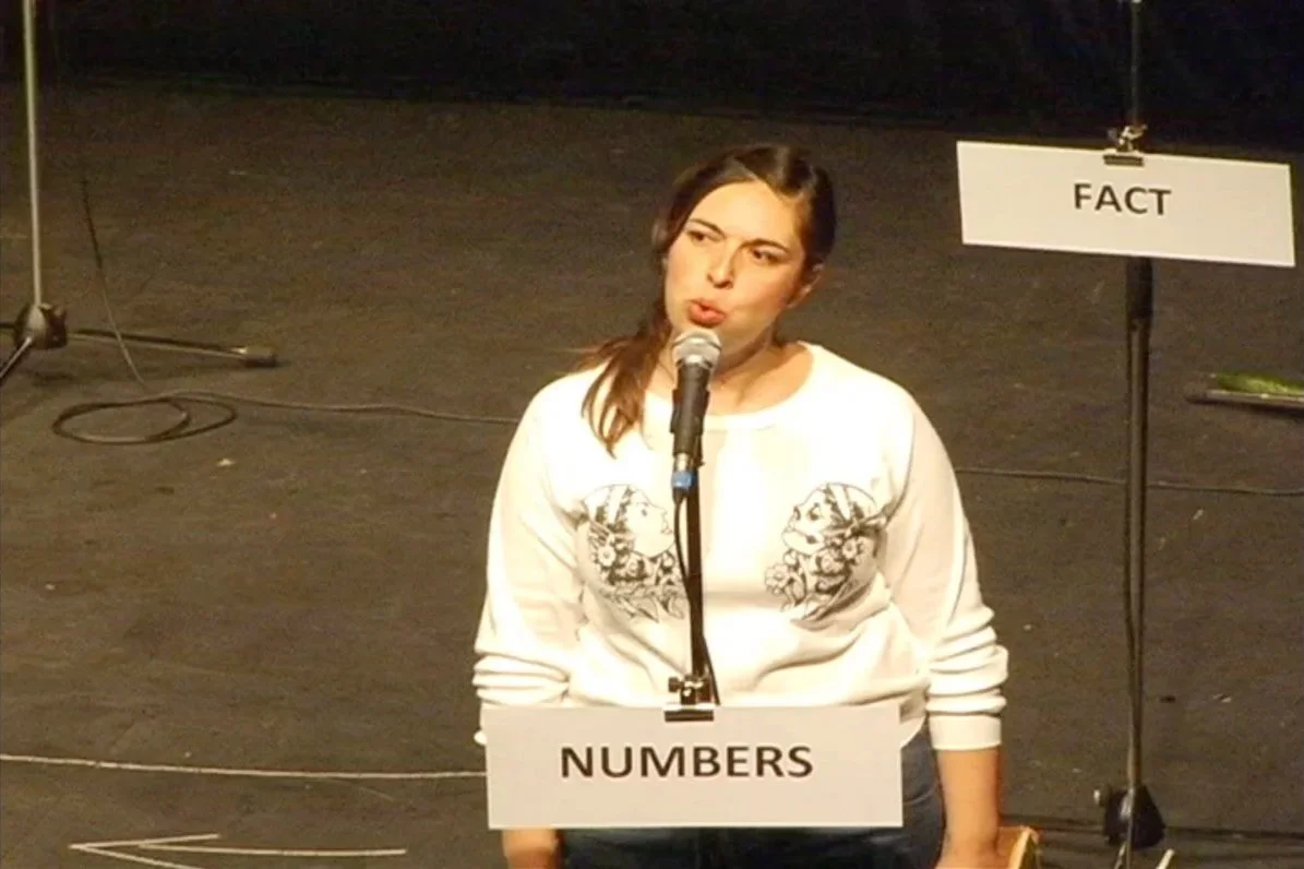 Sheila Ghelani  in   Intermission     (2009). Video still.