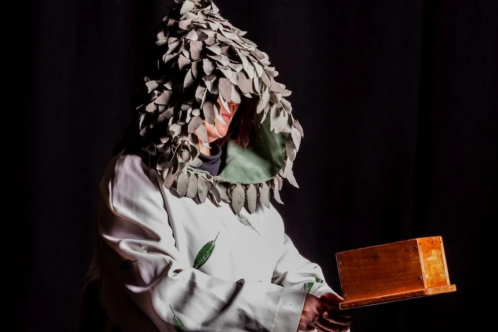 Sage incense,   Pyre Parade   (2019) by The Rough Band. Photo by Gillian Allard.