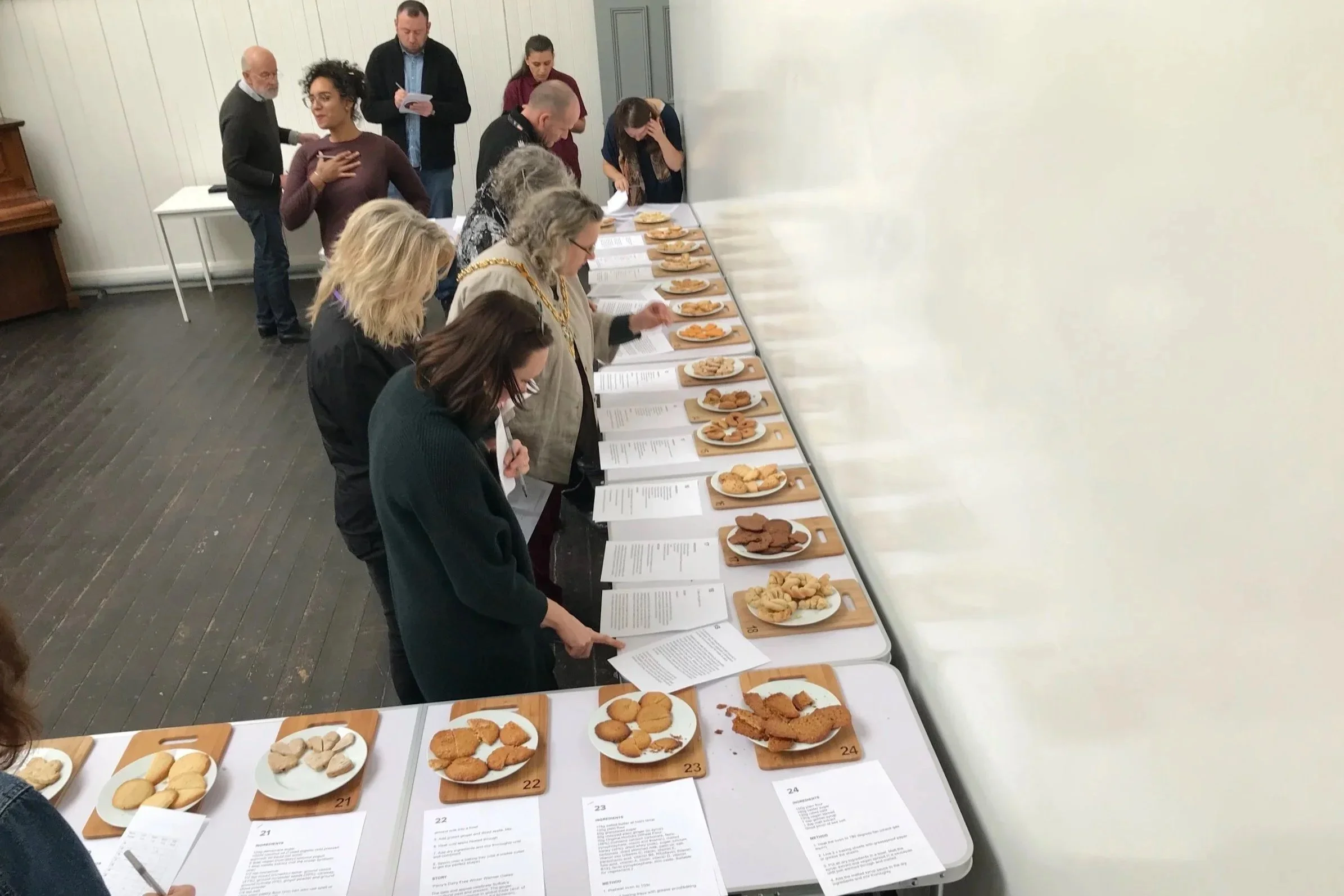   Ipswich Biscuit   community judges (2019) photo by Andy B