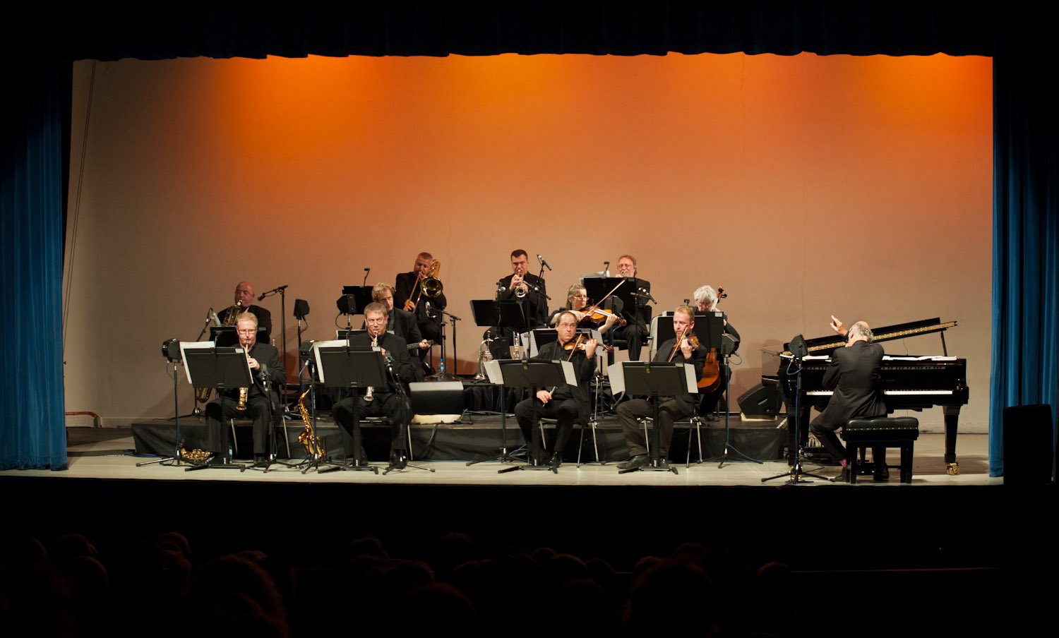 Michael Nyman Band,   Felixstowe Weekender   (2011). Photo by Caroline Guthrie.