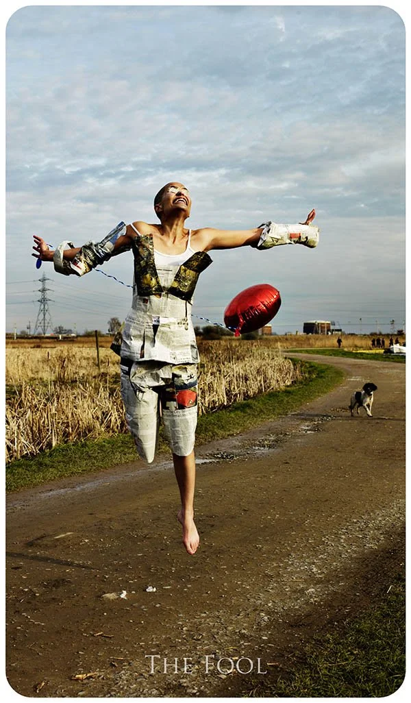 Rajni Shah, The Fool,   SPILL Tarot   (2009), photo by Manuel Vason