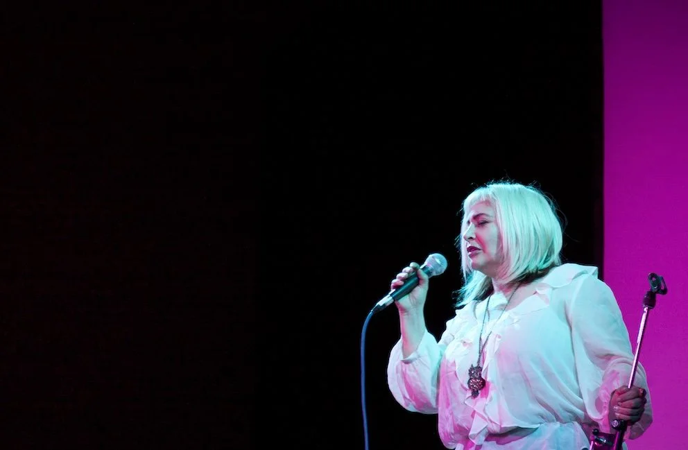 Penny Arcade,   SPILL Barbican Late   (2011). Photo by Pari Naderi.