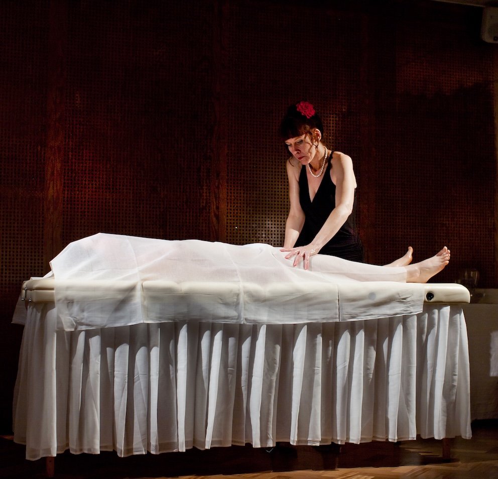   I Stand In   (2013) by Julie Vulcan. Photo by Pari Naderi.