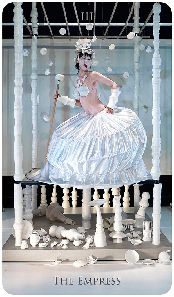 Grace Ellen Barkey, Empress,   SPILL Tarot   (2009), photo by Manuel Vason