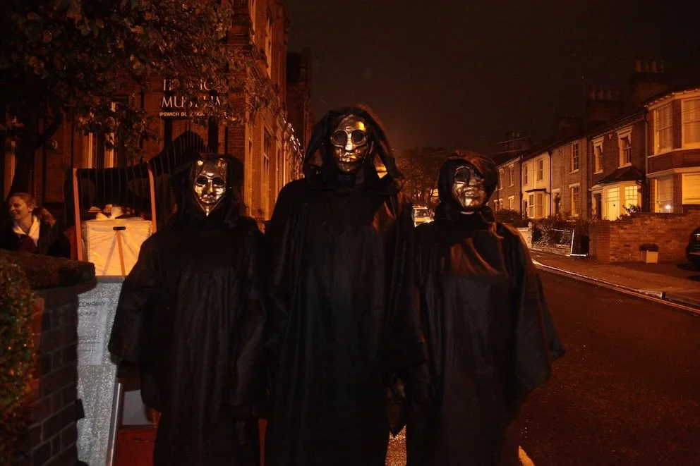   Pyre Parade   (2019) by The Rough Band. Photo by Gillian Allard.