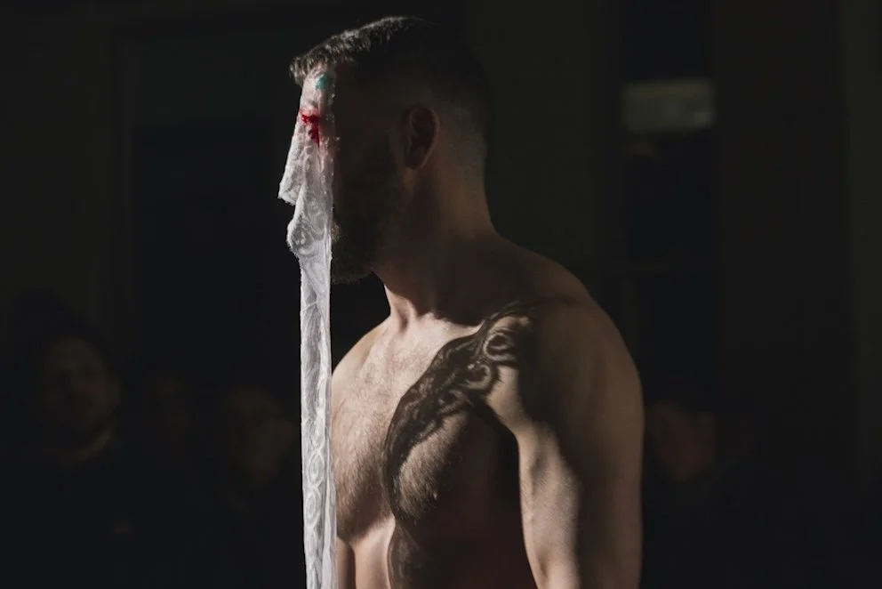  Defence Wounds  (2018) by Phil Bedwell. Photo by Christa Holka.