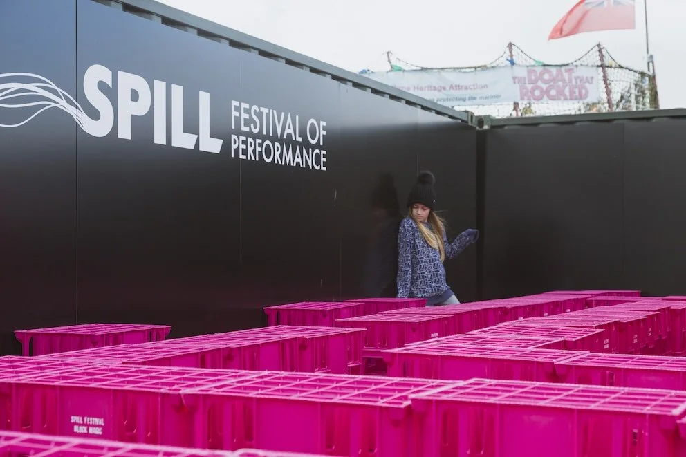    Block Magic     (2018) on Ipswich Waterfront (2018), photo by Christa Holka.
