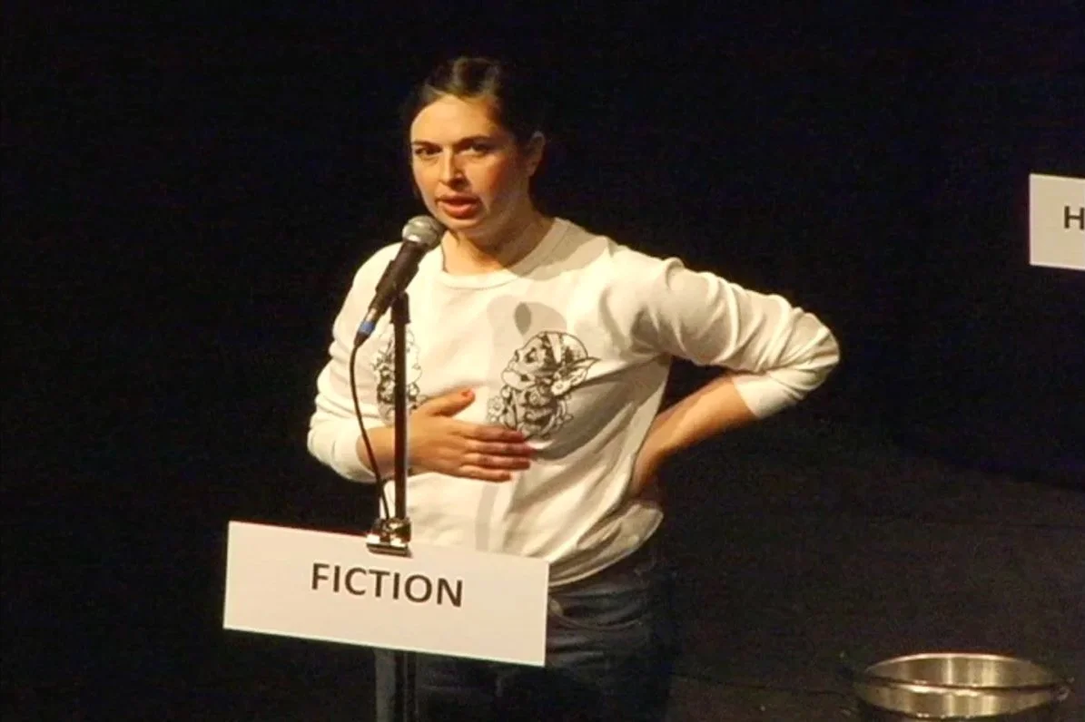 Sheila Ghelani  in   Intermission     (2009). Video still.