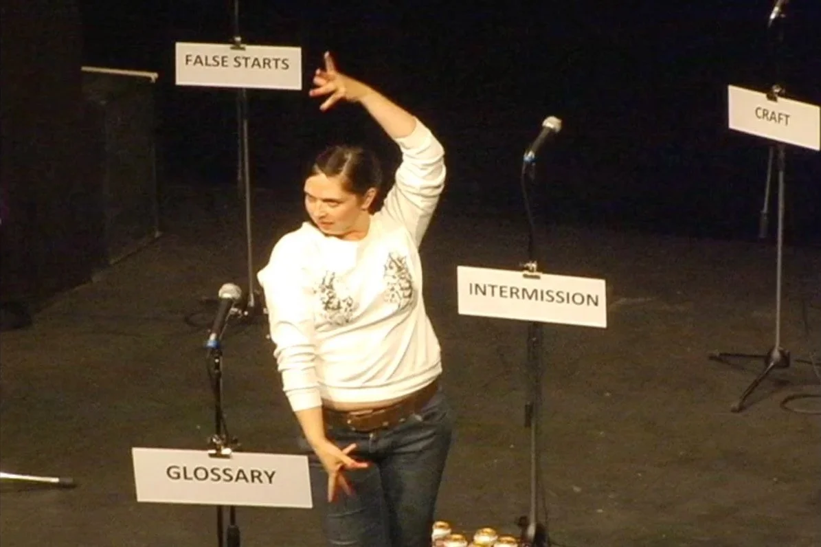 Sheila Ghelani  in   Intermission     (2009). Video still.