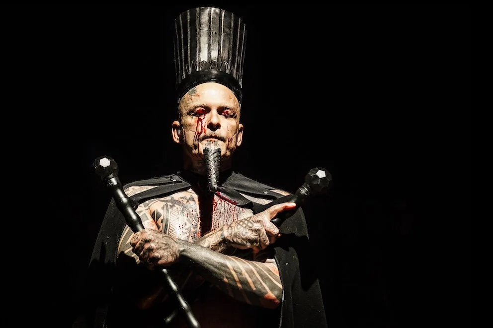  Incorruptible Flesh: Messianic Remains  (2014) by Ron Athey. Photo by Guido Mencari.
