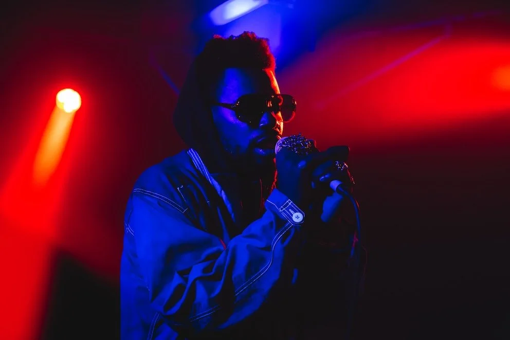  Gaika plays the SPILL Party    (2018). Photo by Guido Mencari.