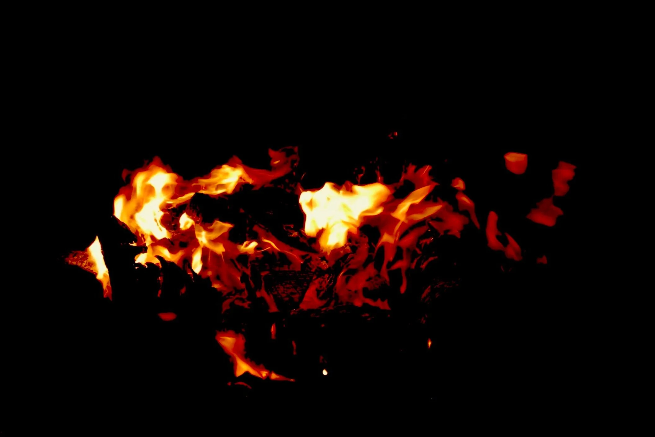    Pyre Parade      (2020) by the Rough Band. Still from live streamed burn.