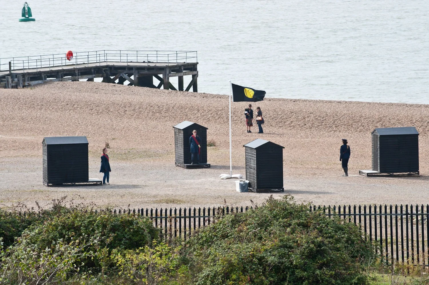 Flags Flying,   Felixstowe Weekender   (2011). Photo by Caroline Guthrie.