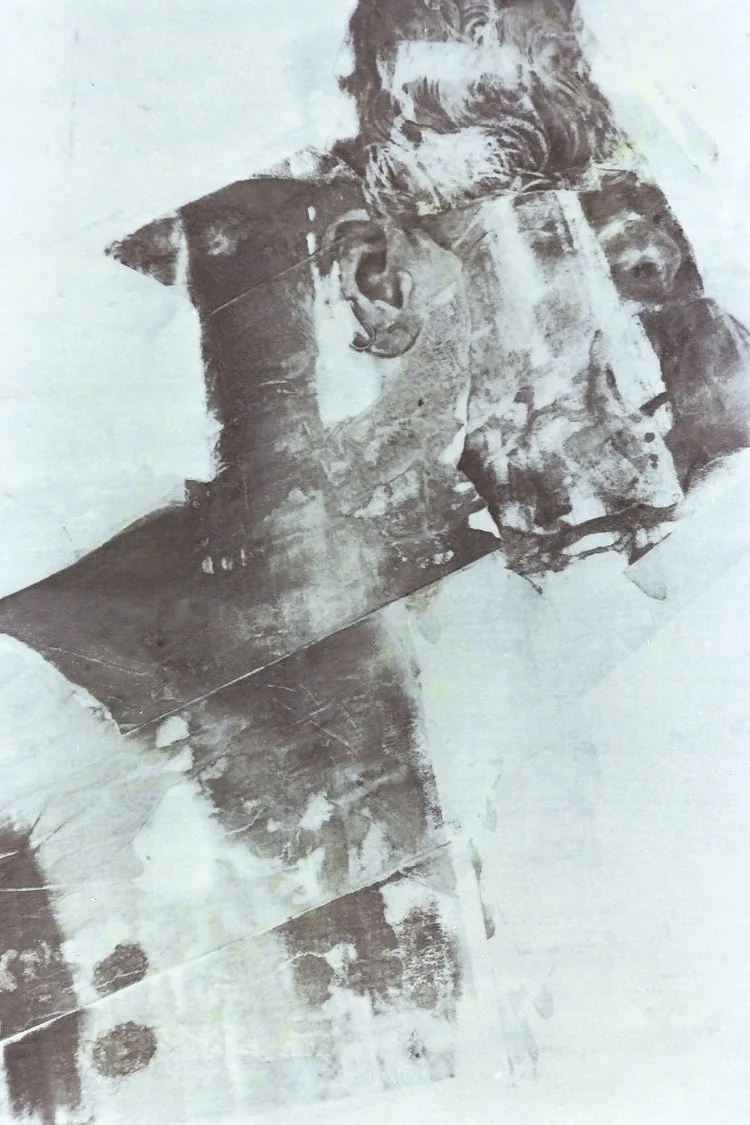   Self-Elimination Series   (1991), acetone print