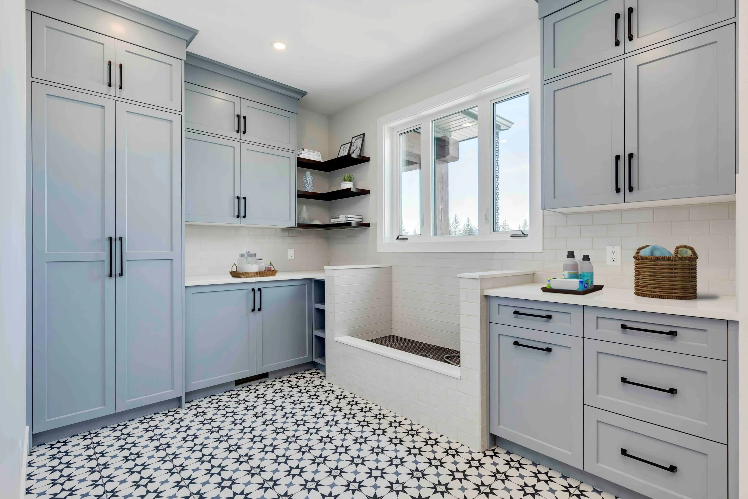 Mudroom with Dogwash