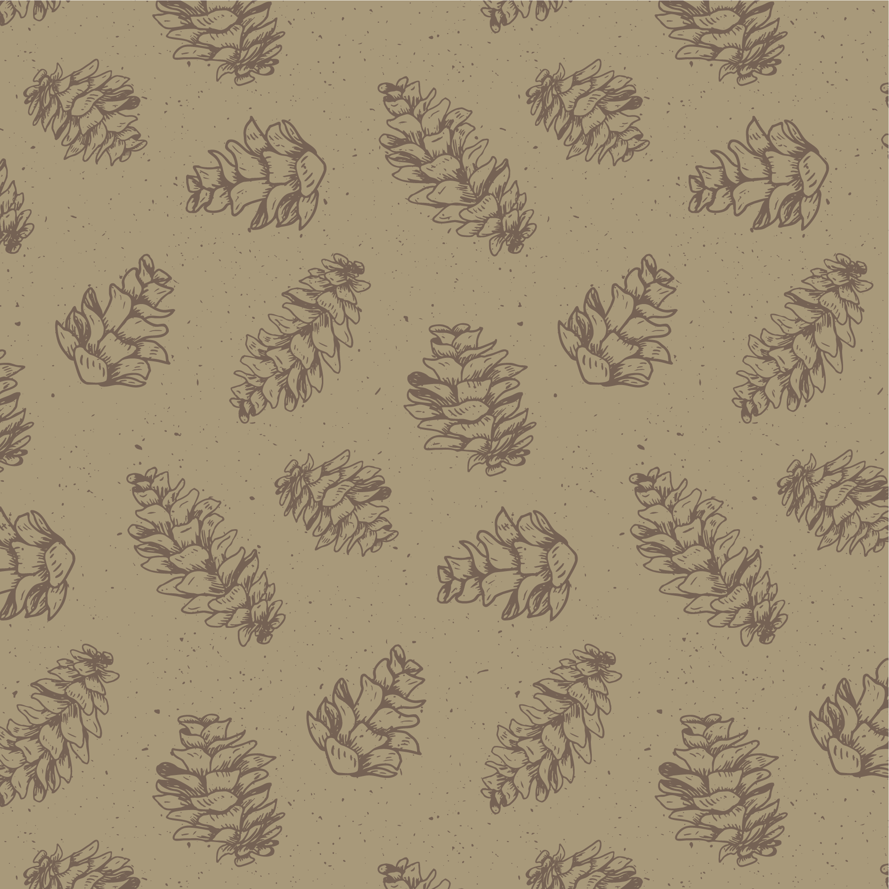 Rustic Pinecones