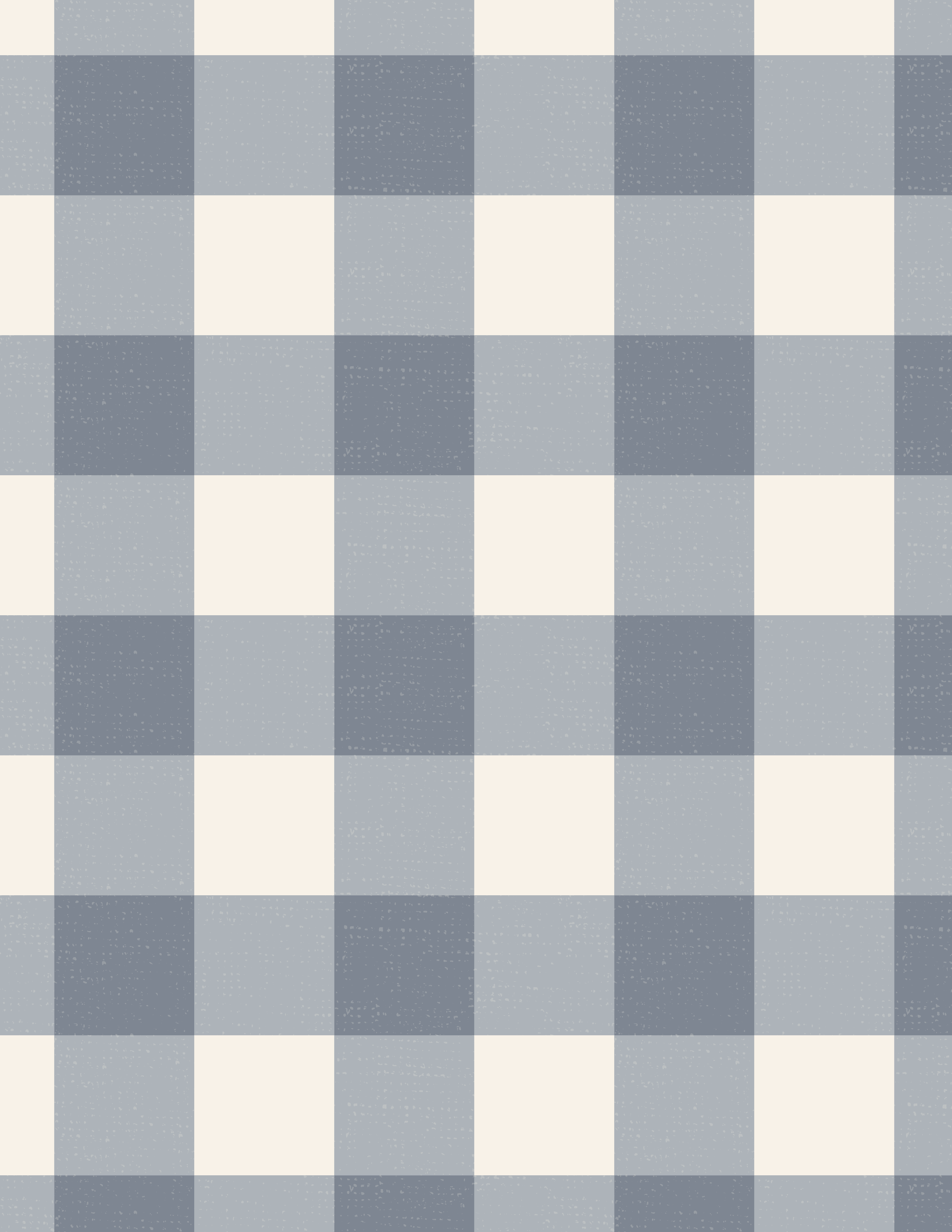 Blue Country Gingham