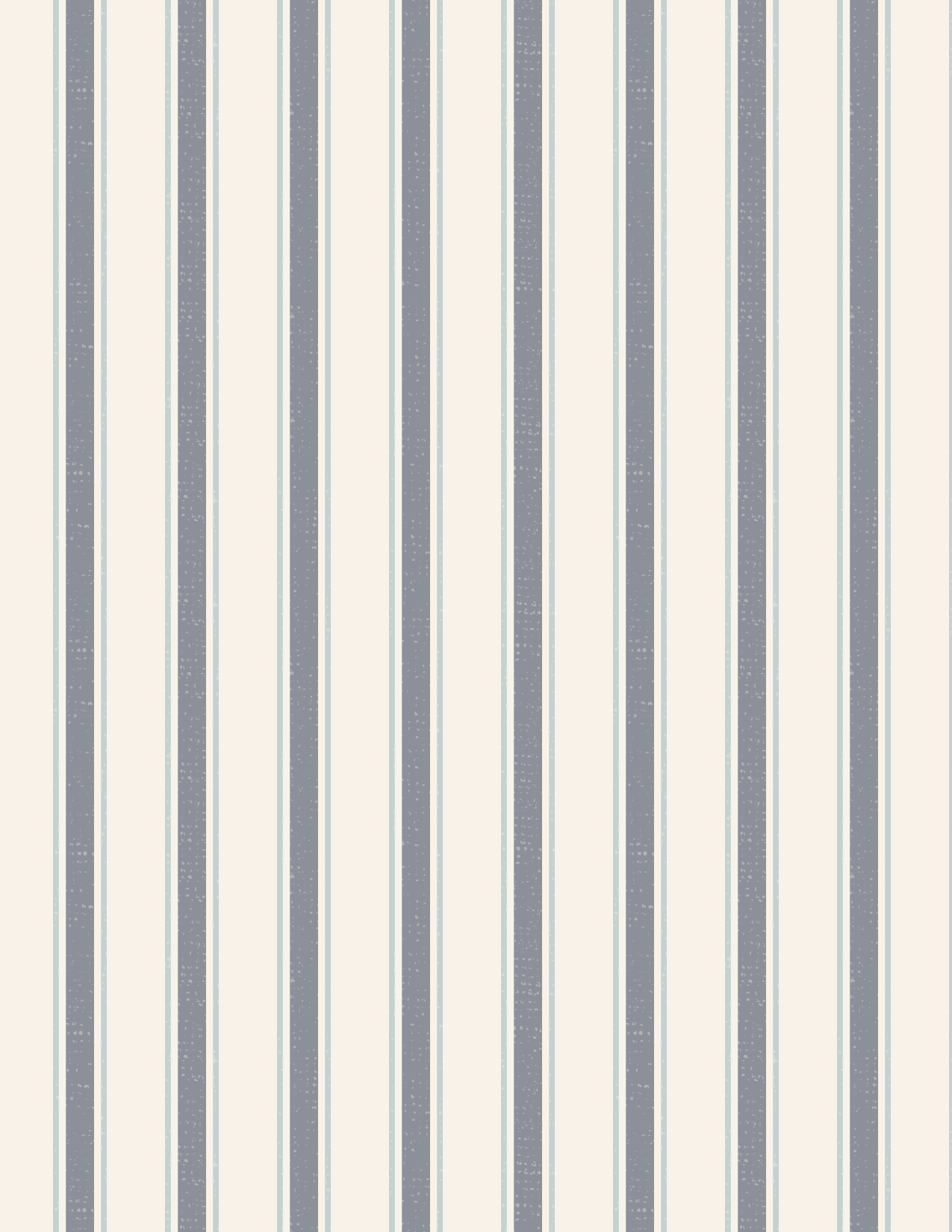 Blue Farmhouse Stripe
