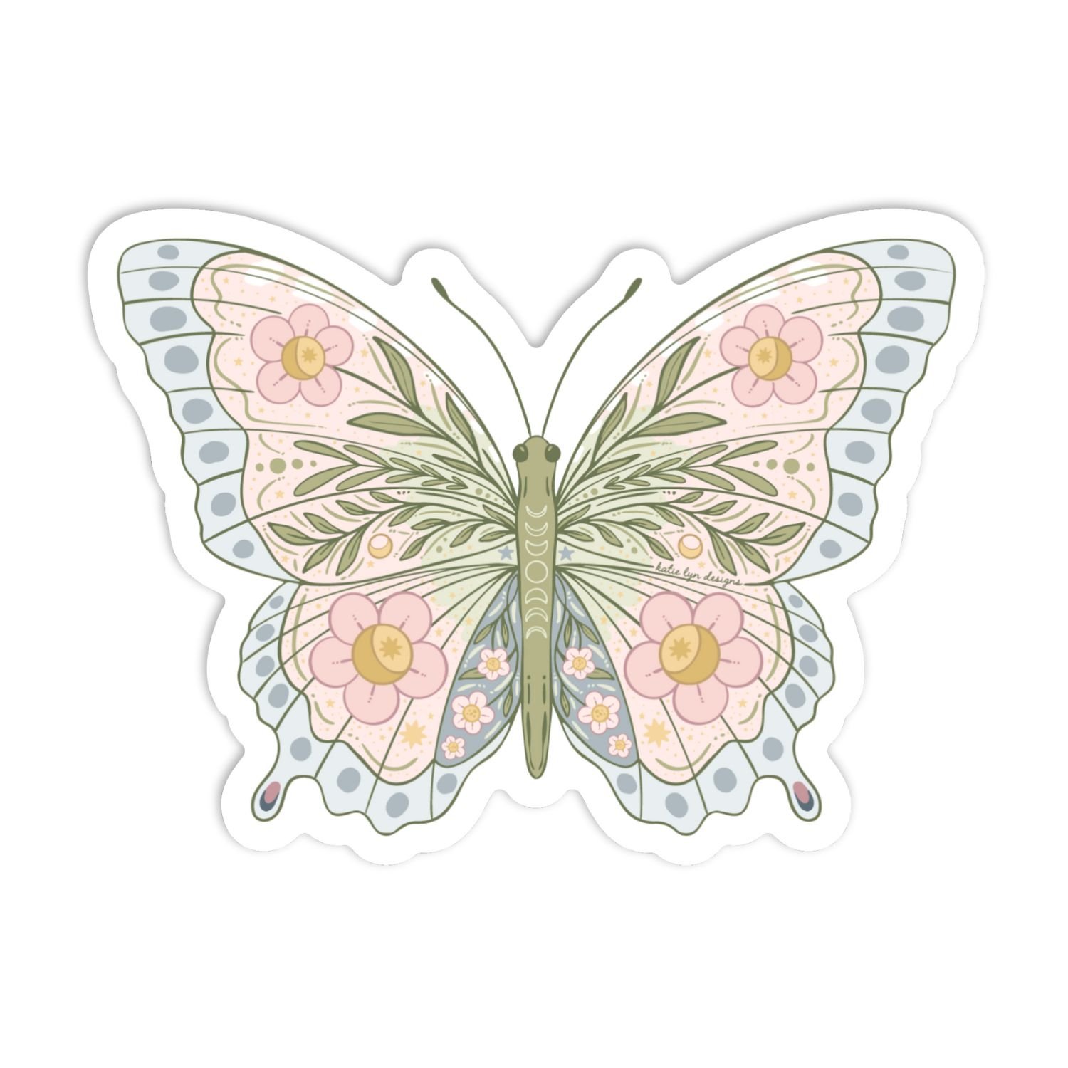 MAGIC BUTTERFLY STICKER - LIGHT