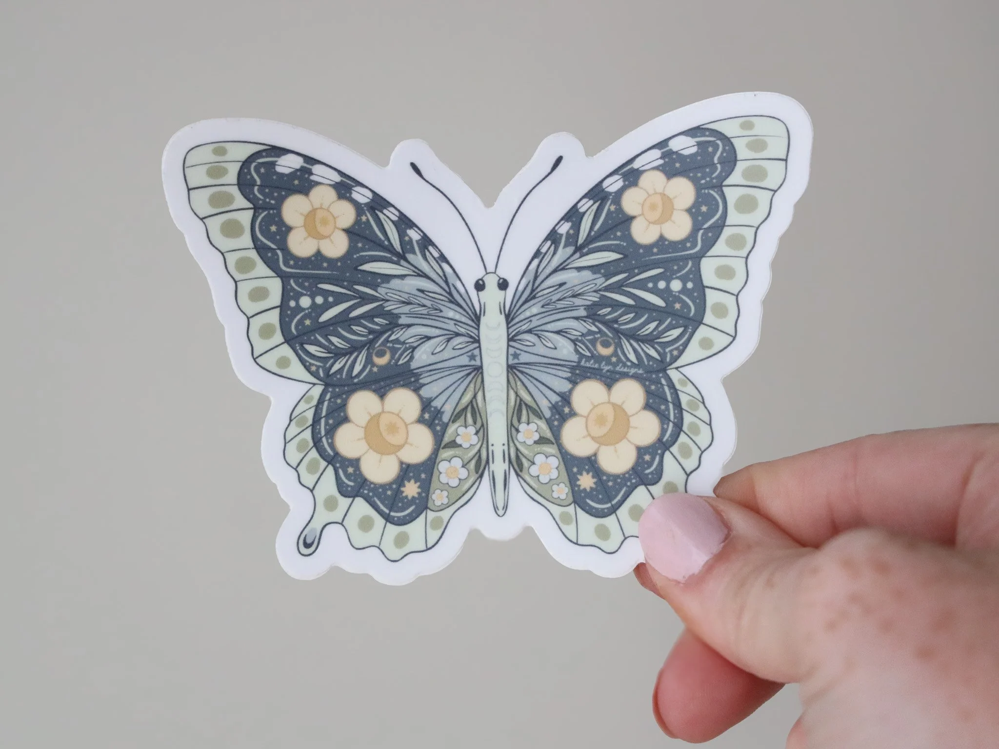 MAGIC BUTTERFLY STICKER - DARK