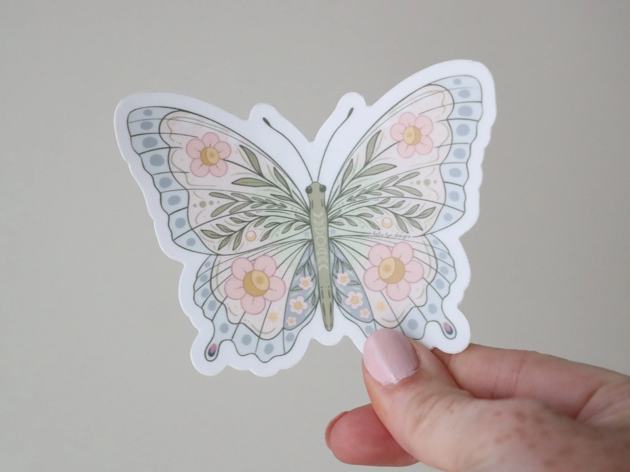 MAGIC BUTTERFLY STICKER - LIGHT