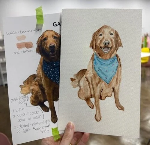 Paint Your Pet - Watercolor
