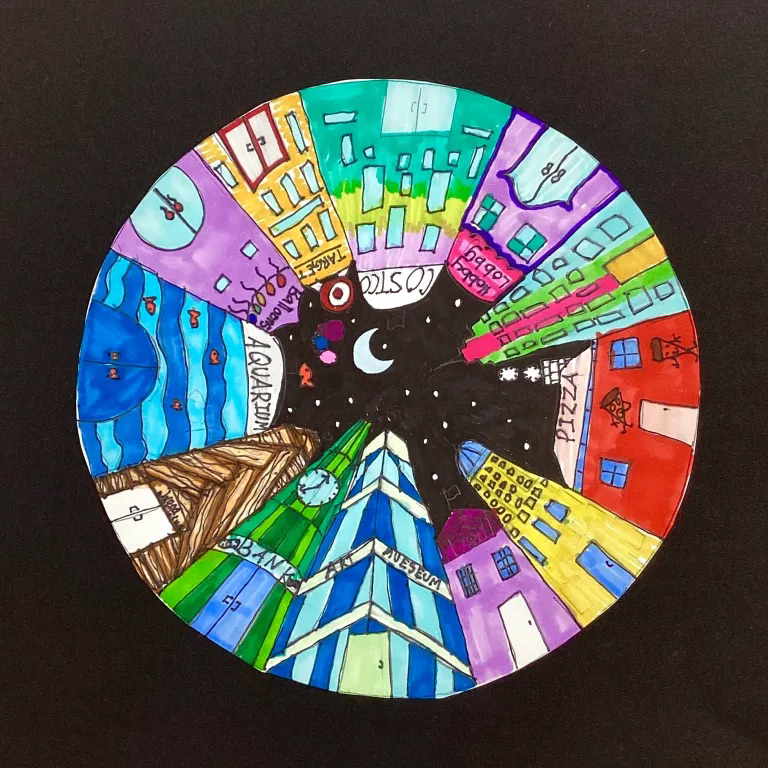 4th-6th Grade Spring Break Mini Art Camp: Day 1 THE BIG APPLE