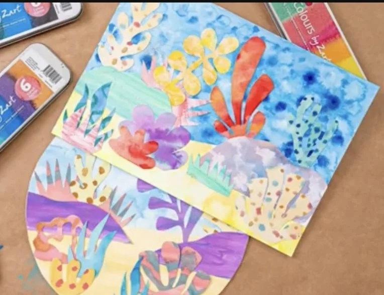 4th-6th Spring Break Mini Art Camp: Day 2 ART WONDERS DOWN UNDER