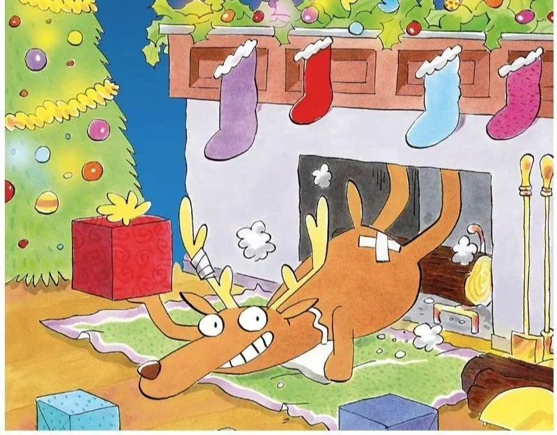 Storybook Ceramics: Reindeer Ornament