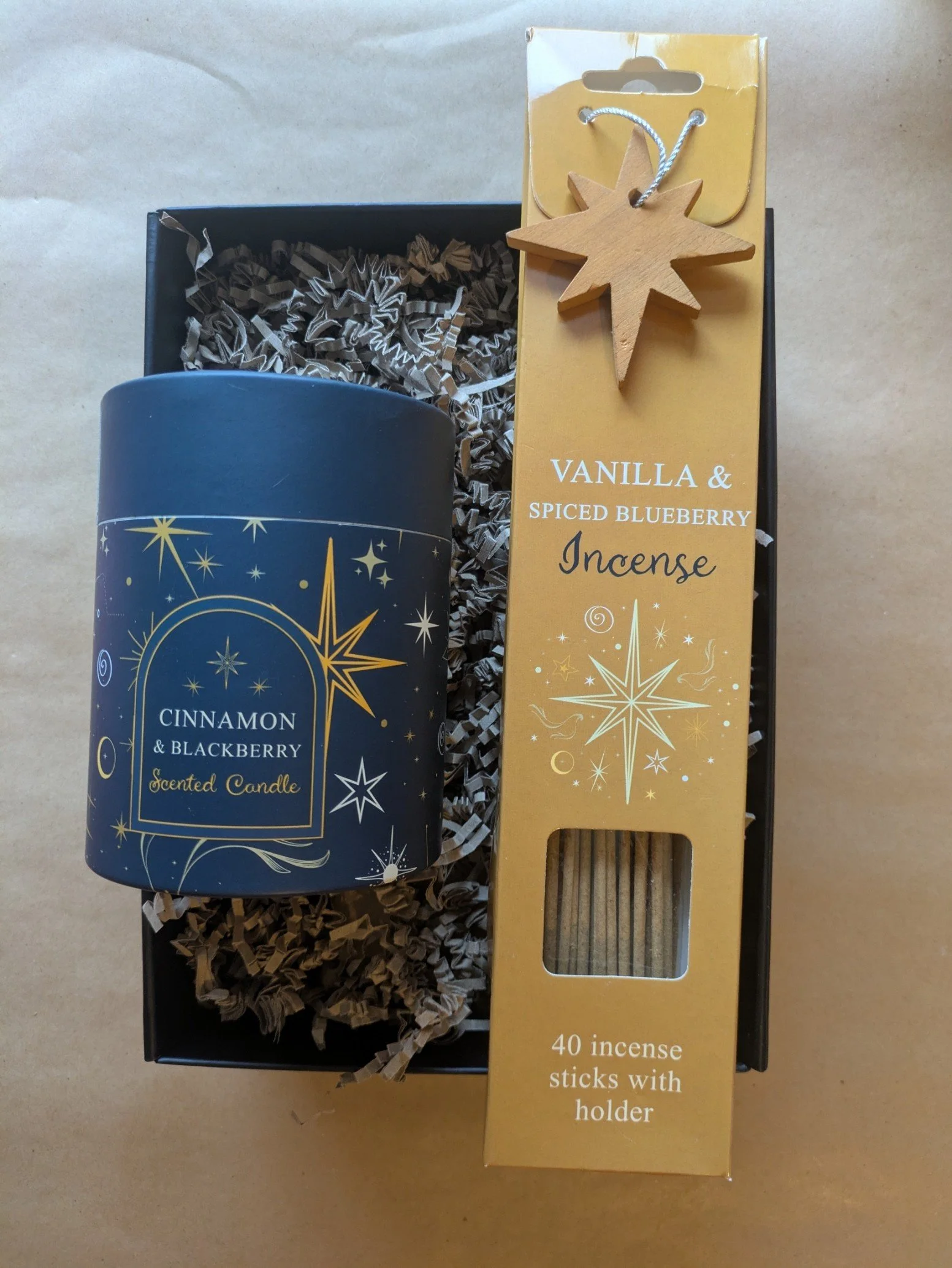 Yule Candle & Christmas Incense Gift Set