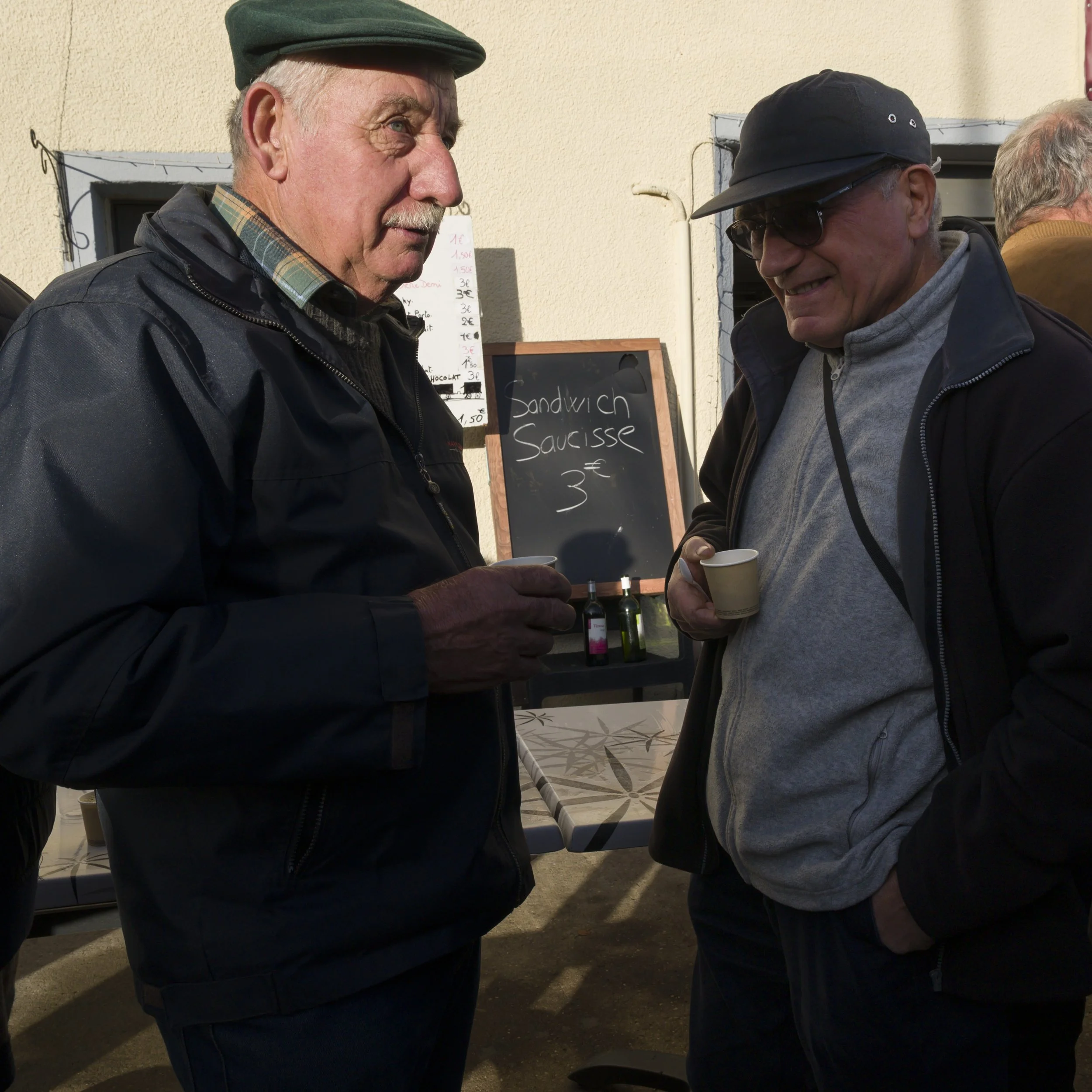 Marché aux chveaux Fay sur Lignon 2024, le reconfort