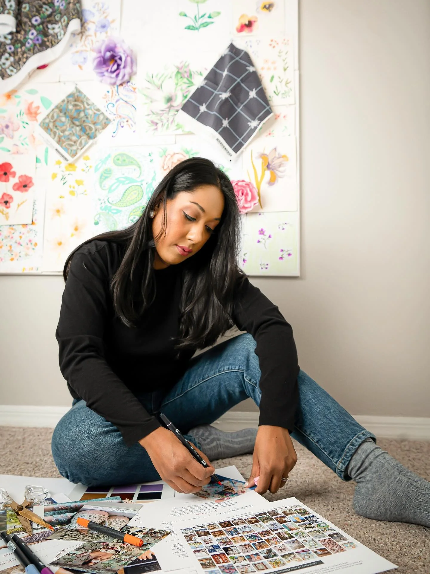 MOOD-ing 🪻🌹🌷

#printdesign #textileprintdesign #textiledesigner #moodboard #floralprint #inspiration #fabricdesign #fashionprints