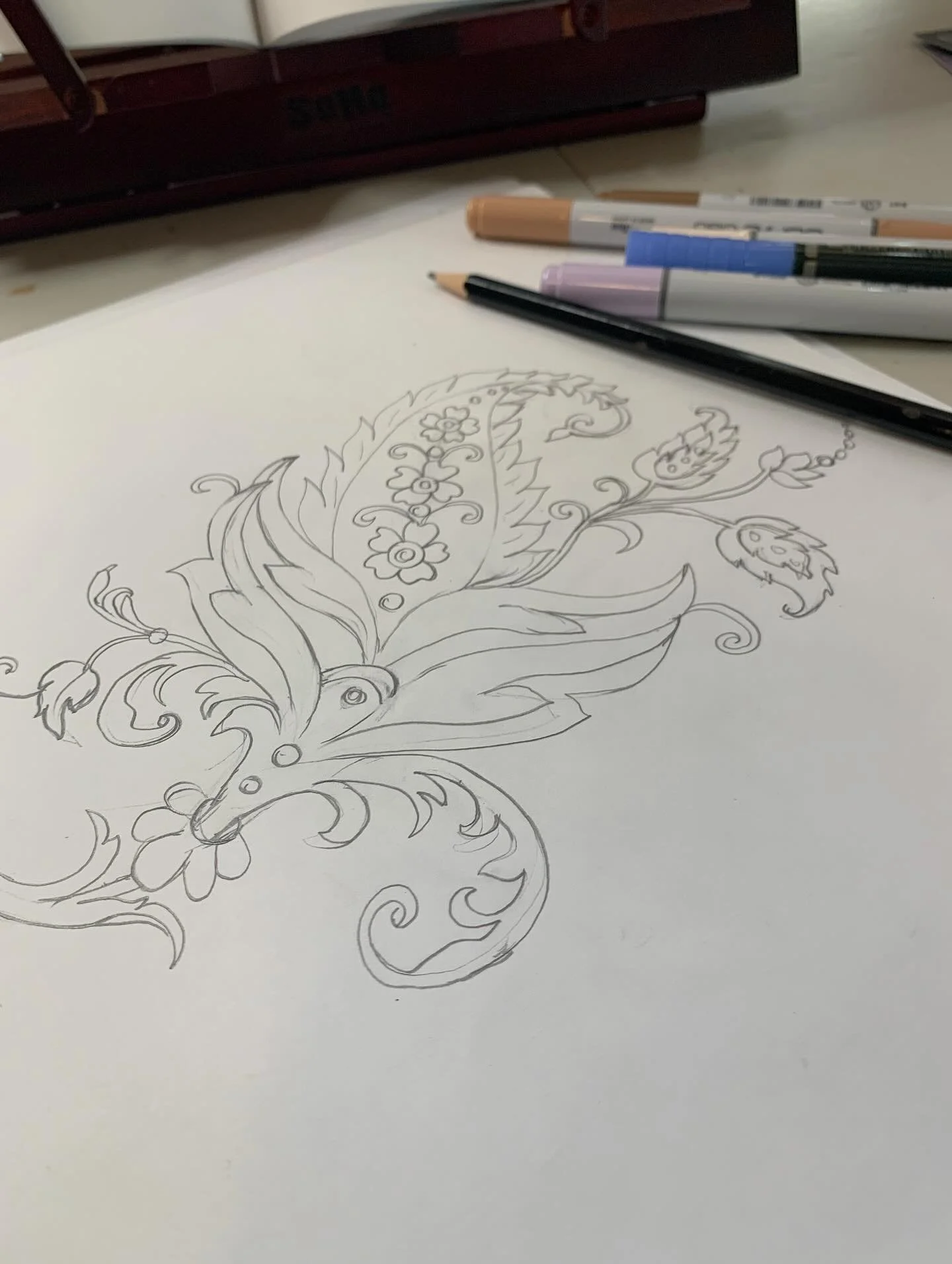 Behind the design&mdash;&mdash;💜 Paisley 💙

#paisleyprint #bohostyle #bohofashion #textileprintdesign #textileprints #surfacepattern #paisley #behindthedesign