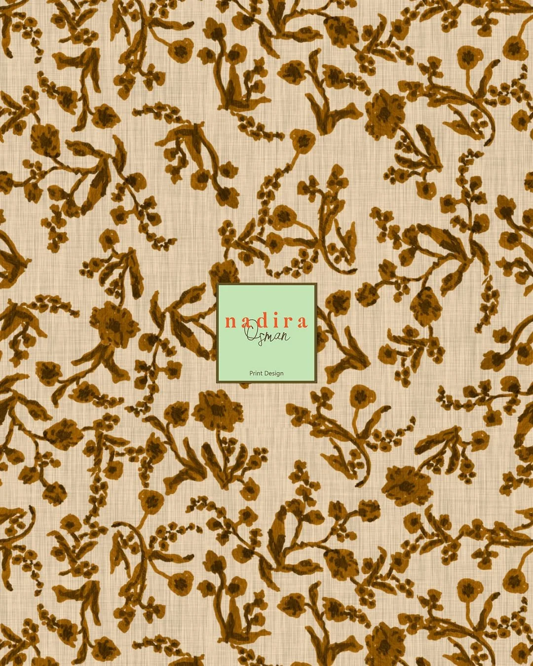 A table moment, reimagined 
with soft earth tones, golden light, and a hint of vintage charm. This hand-painted ditsy floral brings warmth and quiet elegance to the everyday. 

Designed to feel timeless yet fresh, it transforms even the smallest deta