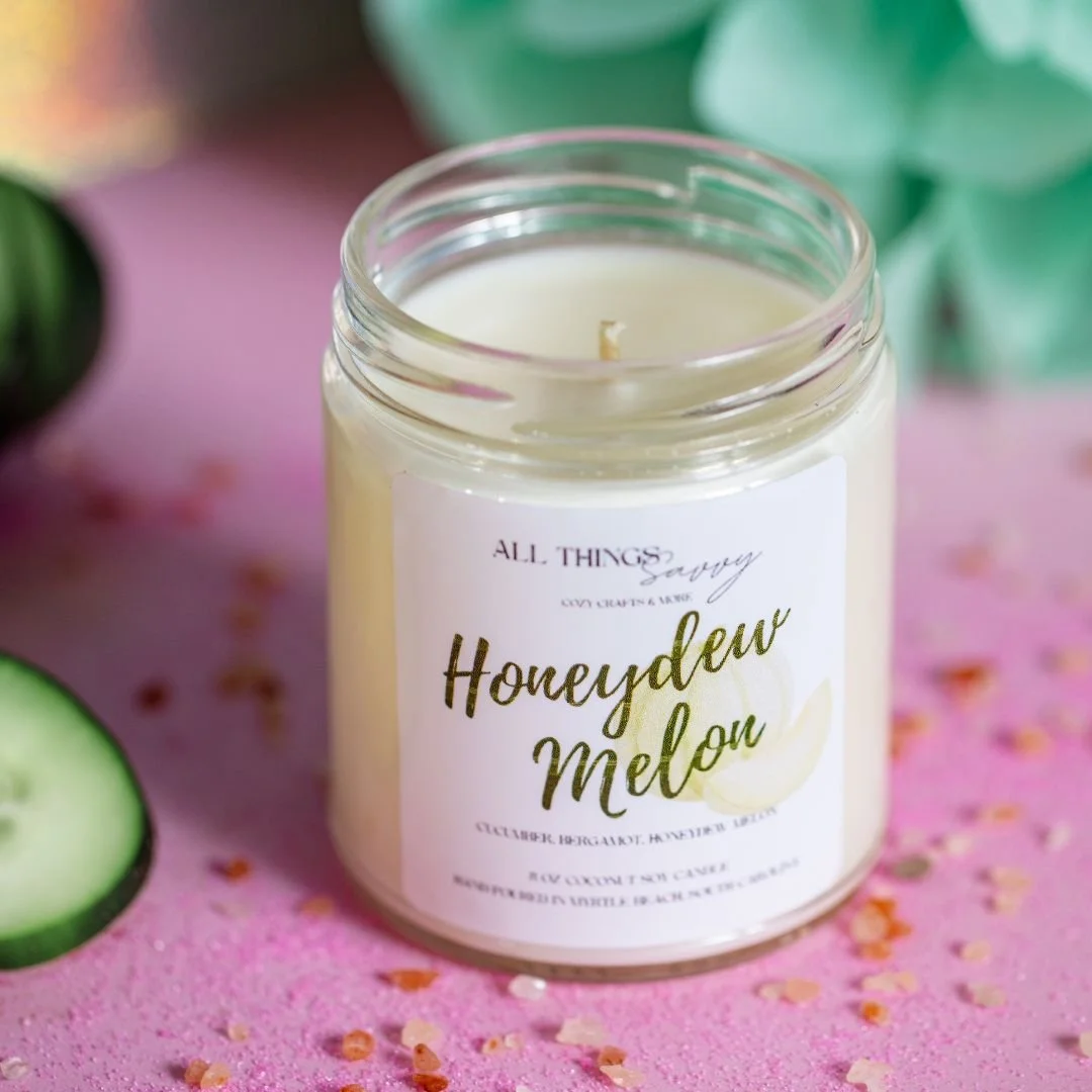 Honeydew Melon 8oz candle