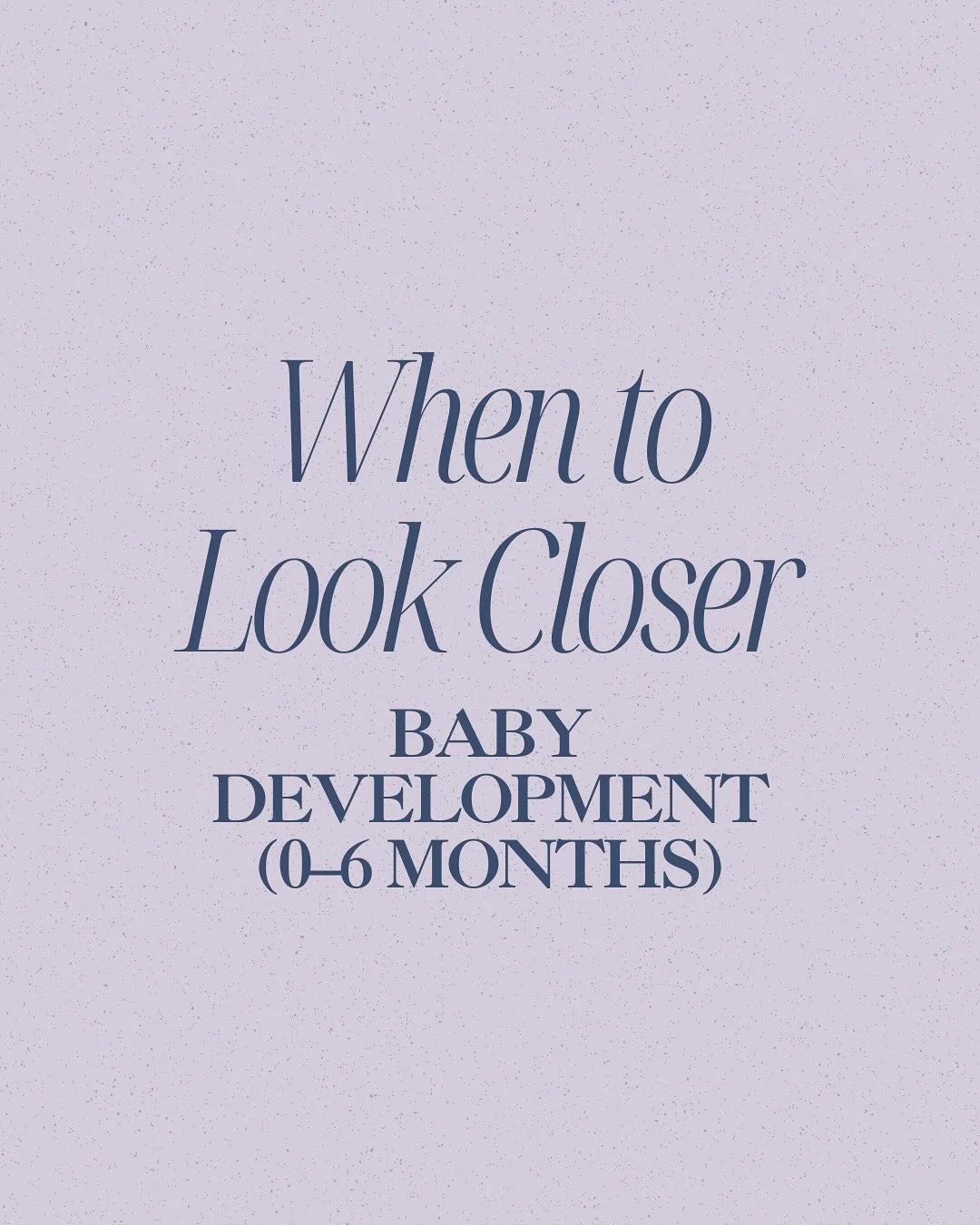 Babies develop within their own timeline and there is a wide range of normal. However, sometimes there are small signs worth paying attention to. Check out the above indications that a baby may benefit from extra support from a pediatric OT or PT. If