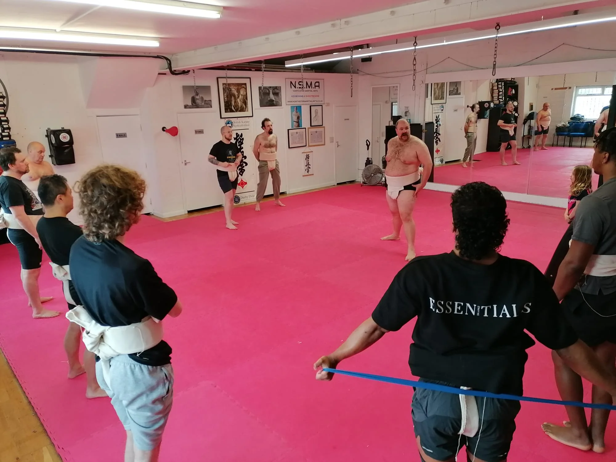 Joint training session with Barnsley Sumo Club on 09 November 2025. Click the image for a link to the footage.