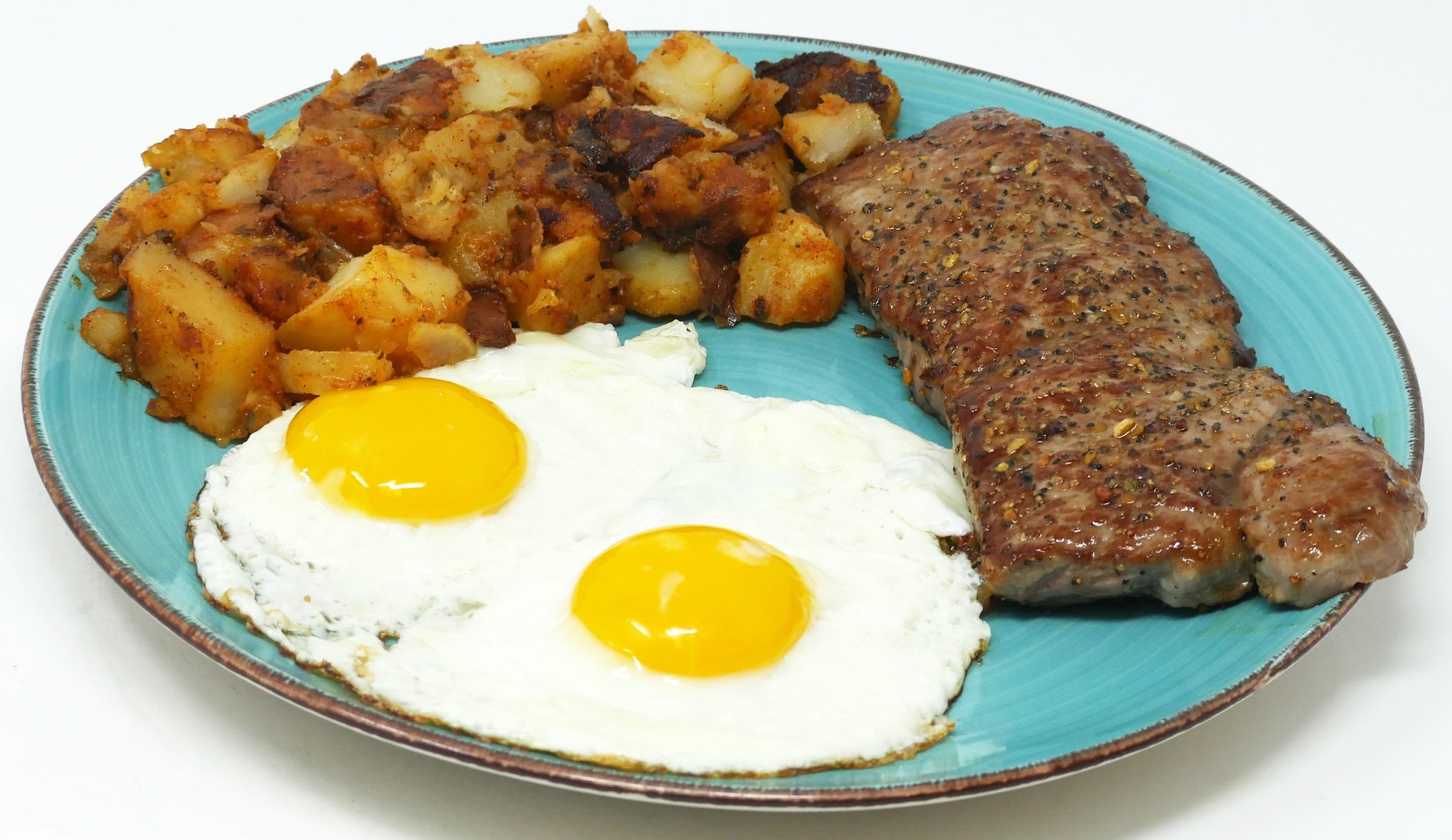 2 Eggs & Steak