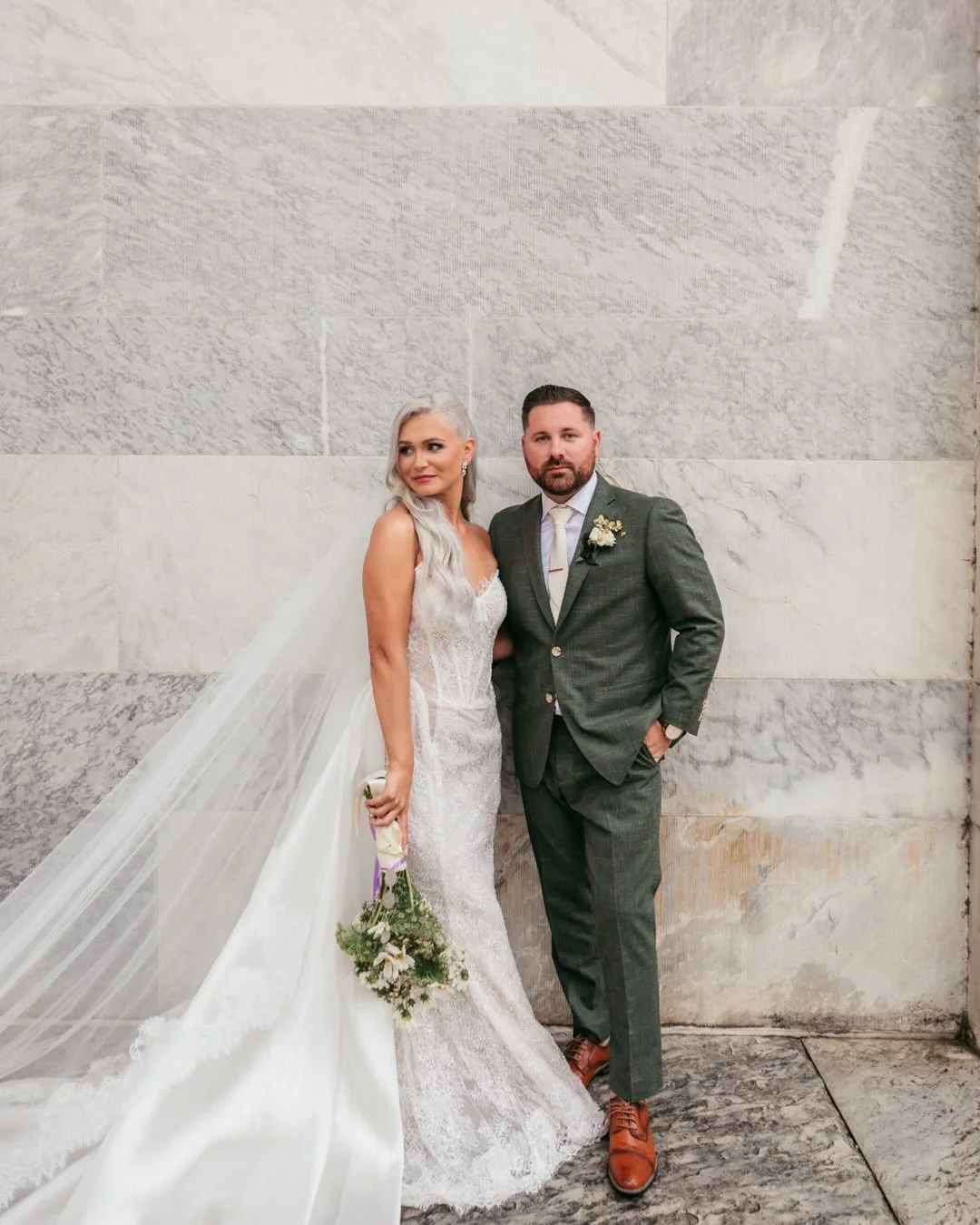 Jackie + Danny &mdash; MARRIED. ✨

Captured by @amanda.from.lovestruck + @mariayoungphotos