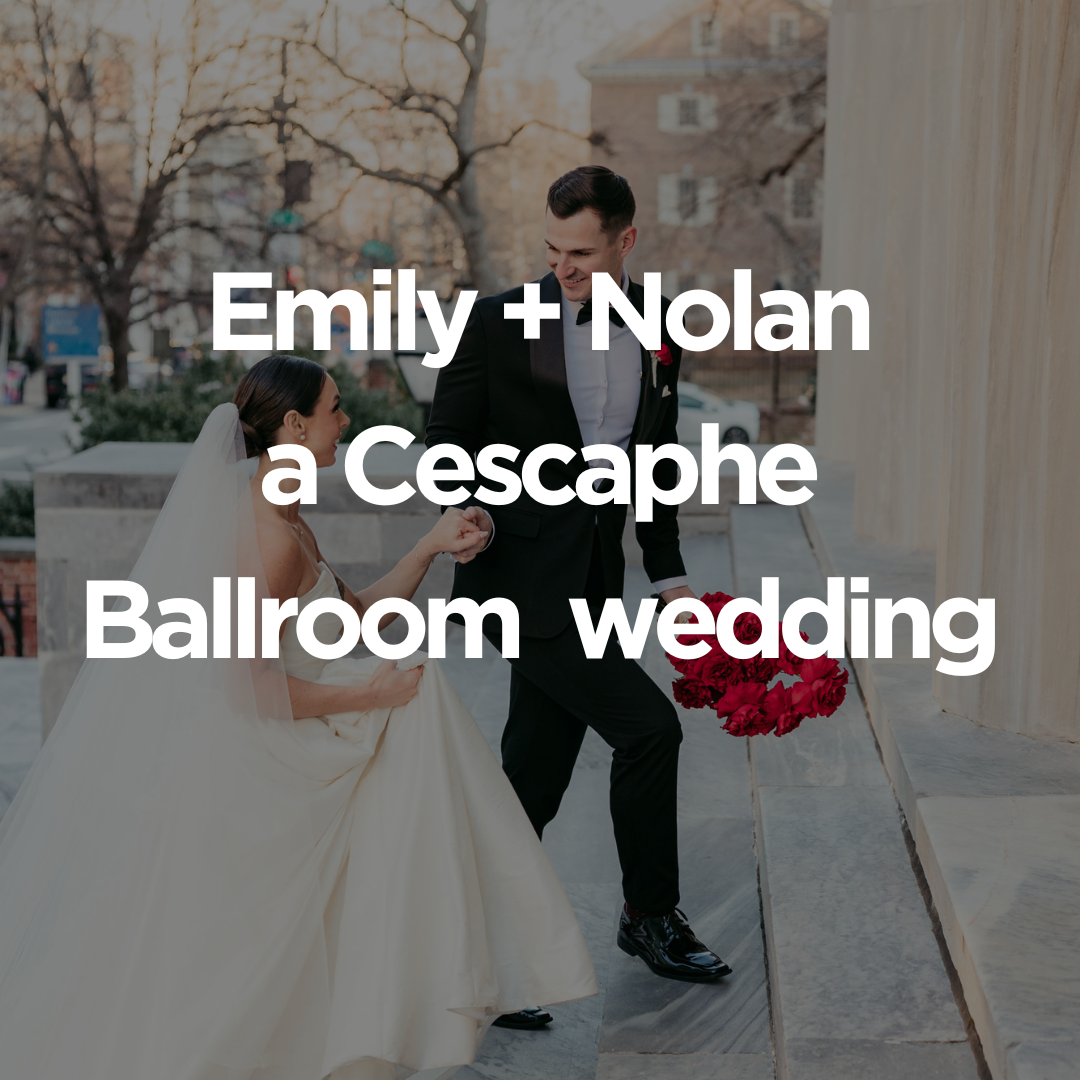 Emily &amp; Nolan’s Cescaphe Ballroom Wedding in Philadelphia